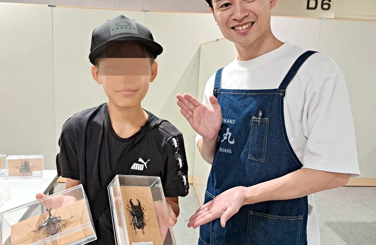 昆虫標本の技術を学び、最高の作品が作れるイベント　夏休みの自由研究にもピッタリ；苔丸インテリア