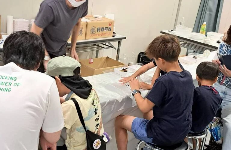 子どもと一緒に体験する昆虫の世界へようこそ！